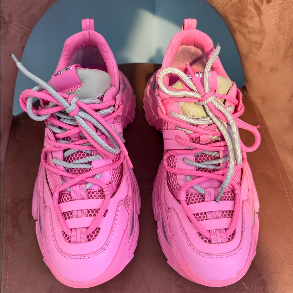 Steve Madden hot pink possession Sneakers